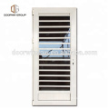 Louver window frames glass interior shutter